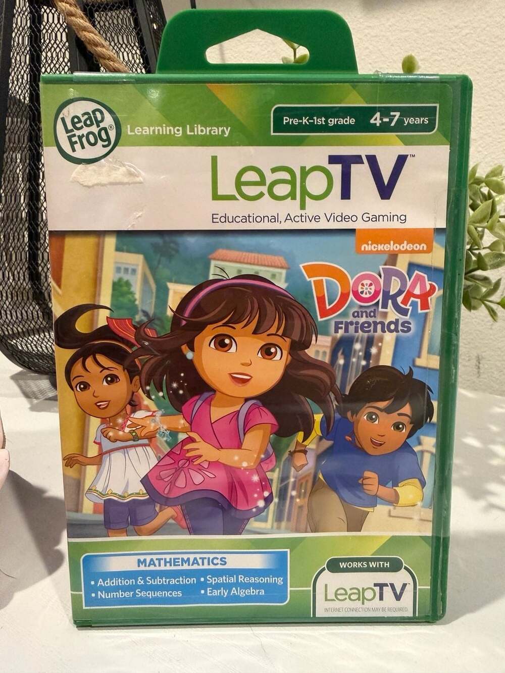 LeapFrog LeapTV Nickelodeon Dora and Friends Educational Active Video Game